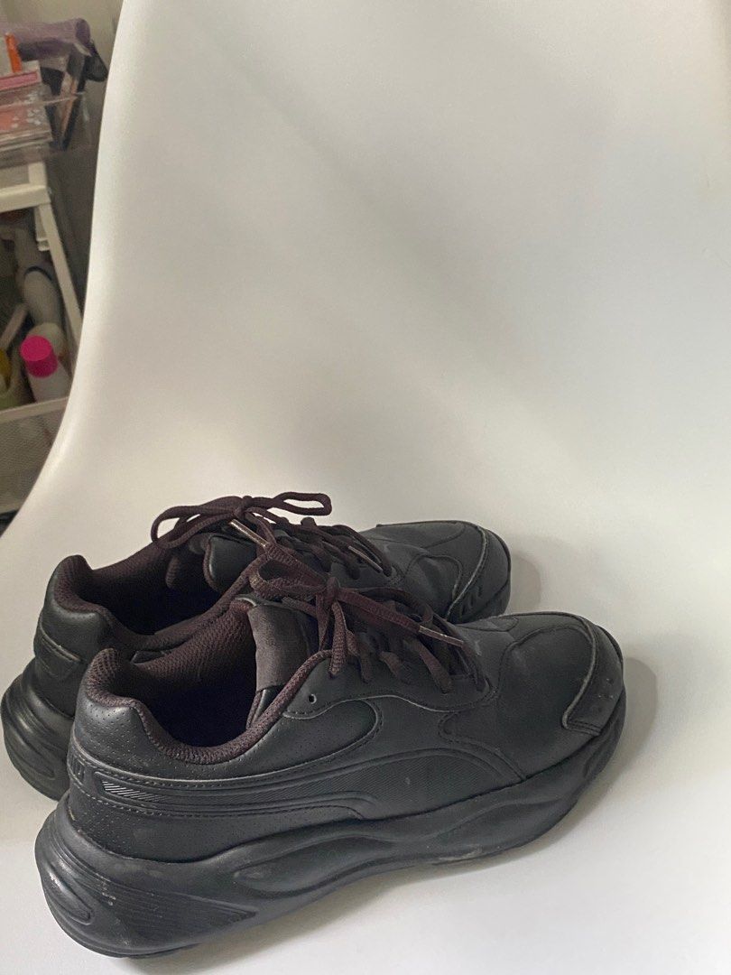 All black cheap pumas 90s