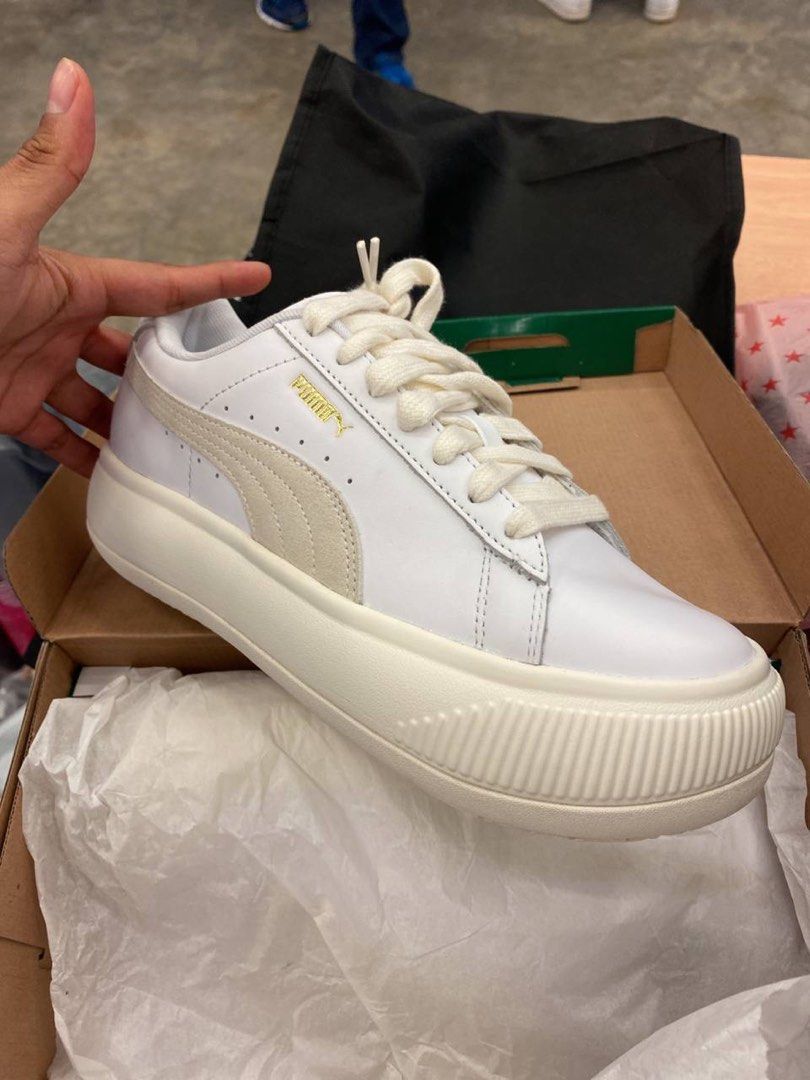Puma leather platform on sale