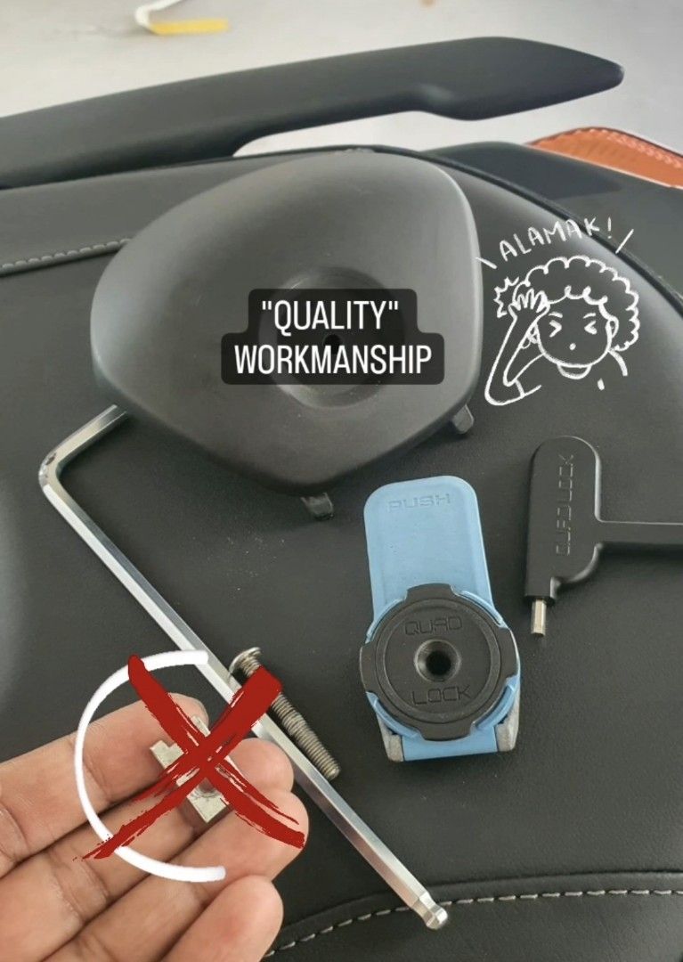 Quadlock, Motorcycles, Motorcycle Accessories on Carousell