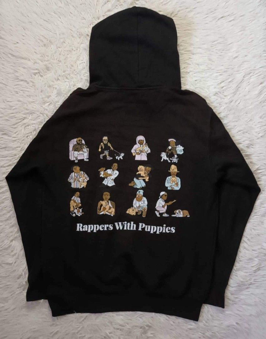 Rappers with puppies sweatshirt store