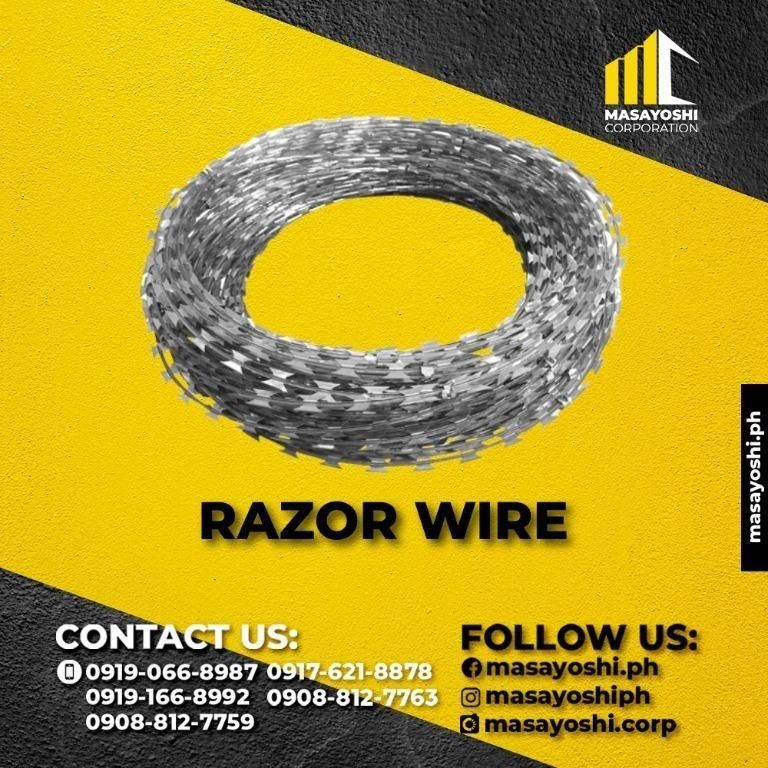 Razor Wire Concertina Wire Wire Fence Chain Link Fence Fencing