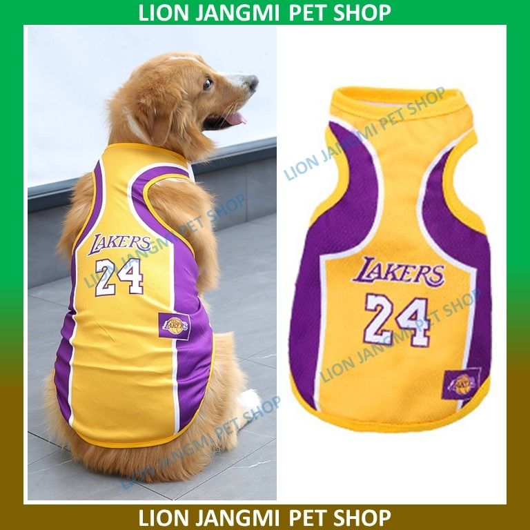 Ready Stock) NBA Basketball Jersey Pet Clothes 篮球衣 - Baju Kucing 狗狗衣服 Dog  Clothes, Pet Supplies, Homes & Other Pet Accessories on Carousell