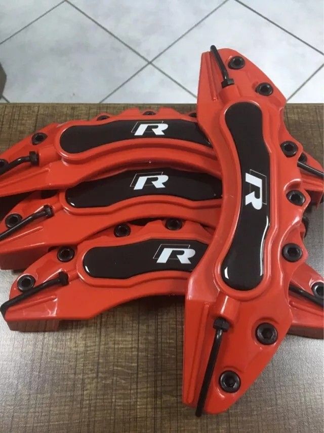 Red Brake Calipers, Car Accessories, Accessories on Carousell