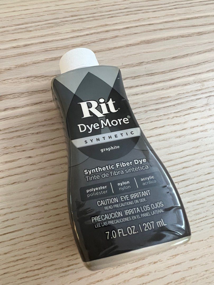 Rit DyeMore Black Synthetic Fabric Dye, Furniture & Home Living, Home  Improvement & Organisation, Home Improvement Tools & Accessories on  Carousell