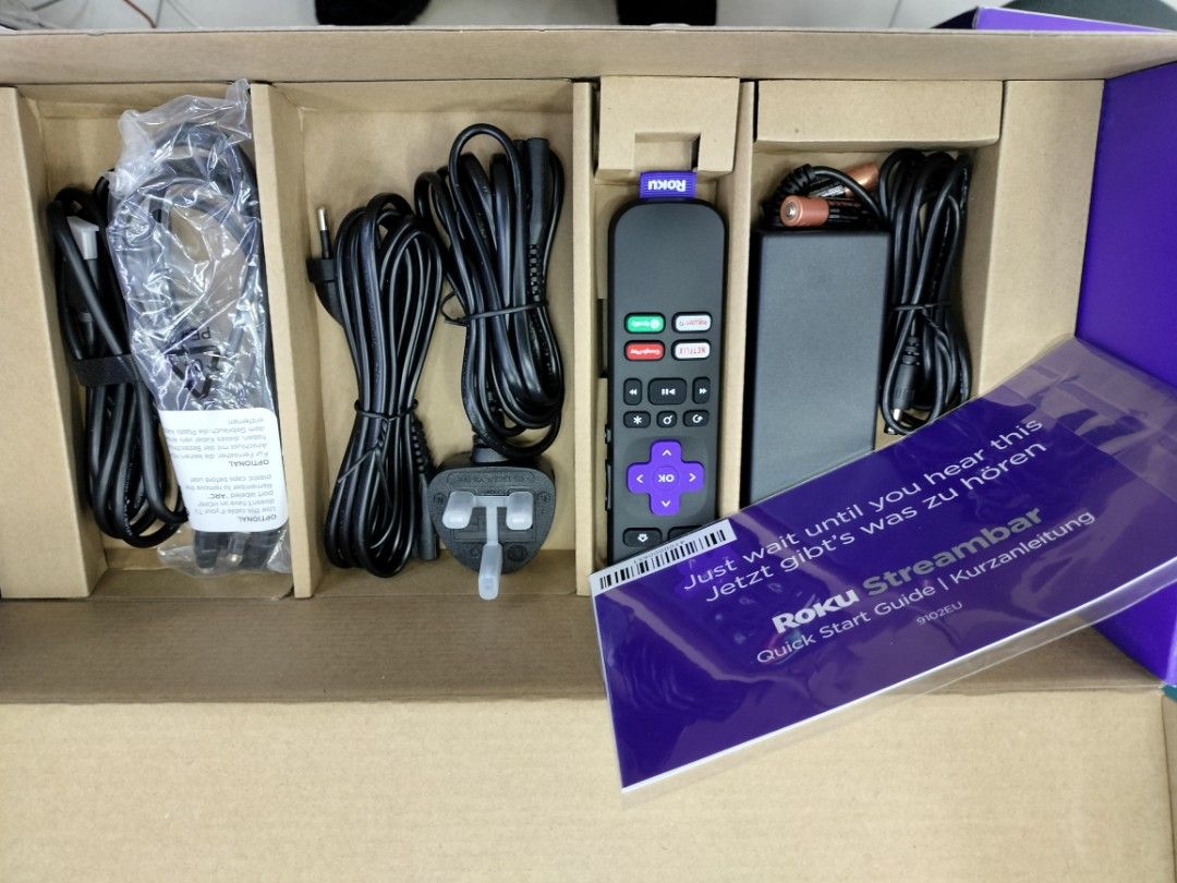 JE- Roku Streambar 4k HDR,Dolby Audio [9102X], TV & Home Appliances, TV ...