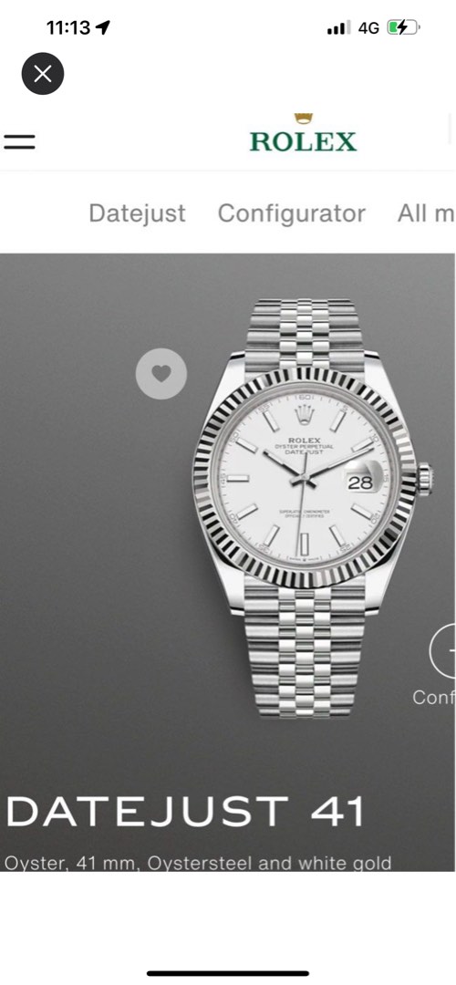 Rolex Datejust 41 BNIB, Luxury, Watches on Carousell