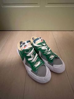 sacai blazer low green 女裝 二手 37.5