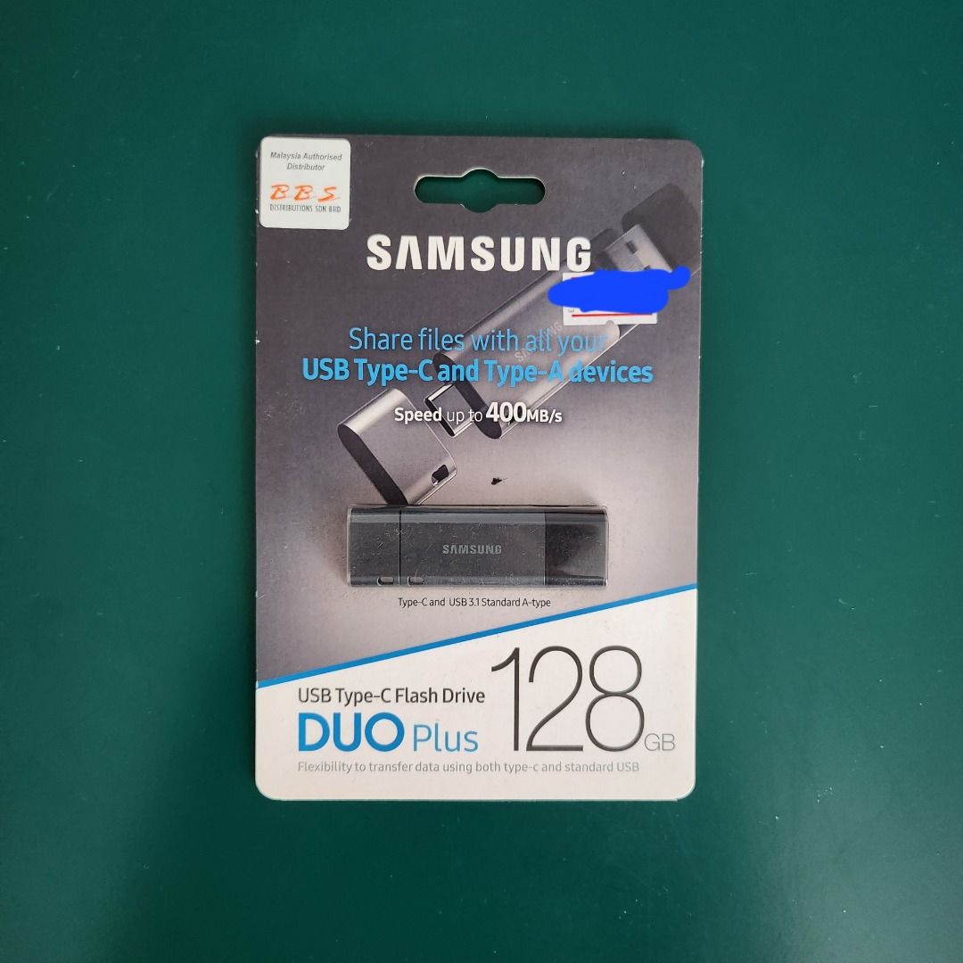 Samsung 128GB DUO Plus USB Type-C Flash Drive - Camera Gear