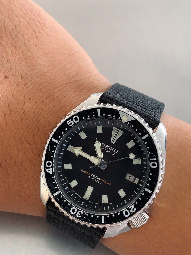 Seiko Diver Automatic 7002 7001 Men s Fashion Watches