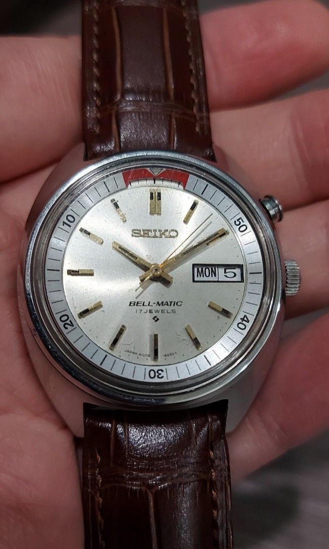 Seiko Bellmatic 4006-6011 C-case Original Parts, Men's Fashion, Watches &  Accessories, Watches on Carousell