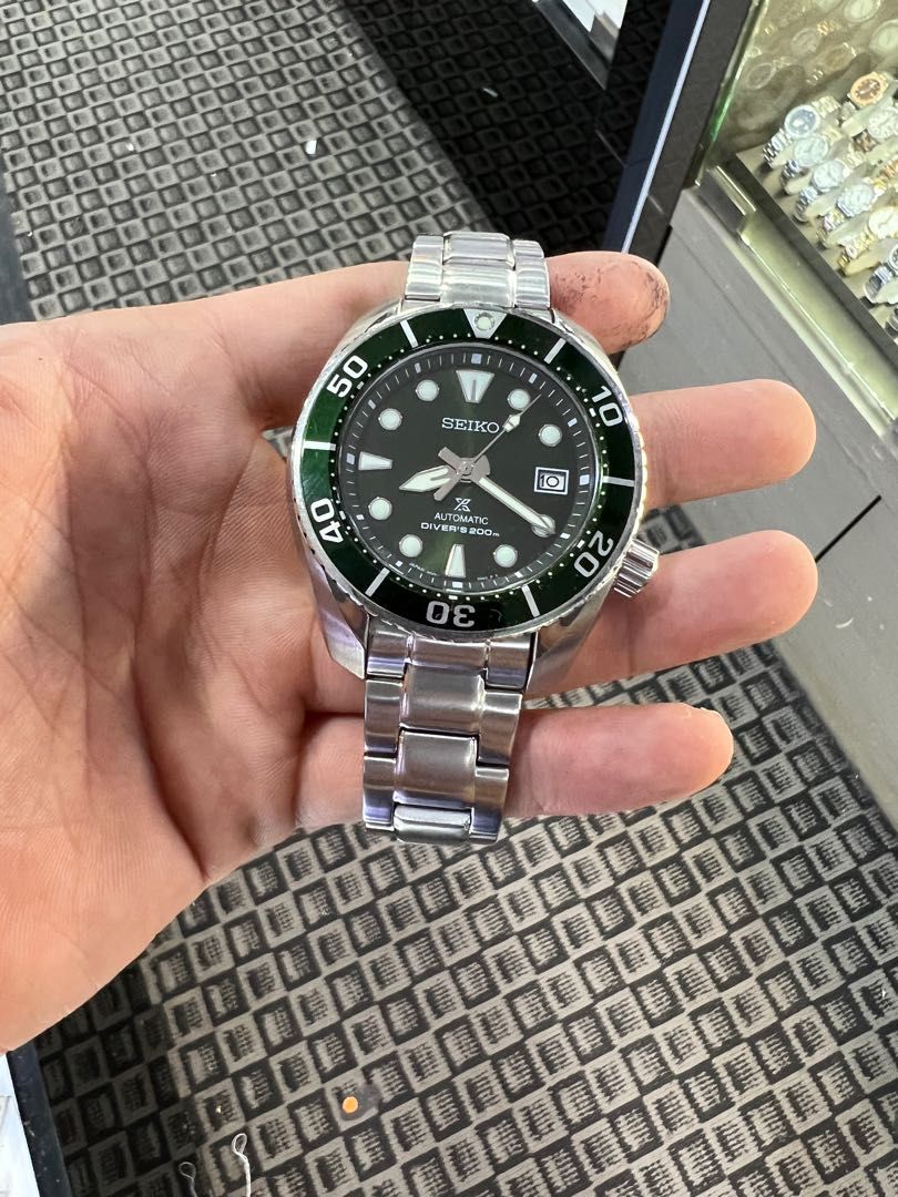 SEIKO PROSPEX GREEN HULK MADE IN JAPAN DIVERS 200M AUTOMATIC SAPPHIRE  CRYSTAL SPB103J1, Men's Fashion, Watches & Accessories, Watches on Carousell
