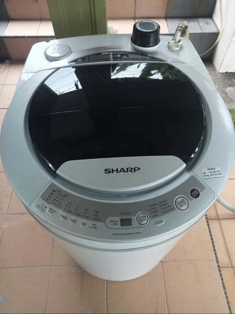 Sharp washing machine, TV & Home Appliances, Washing Machines and