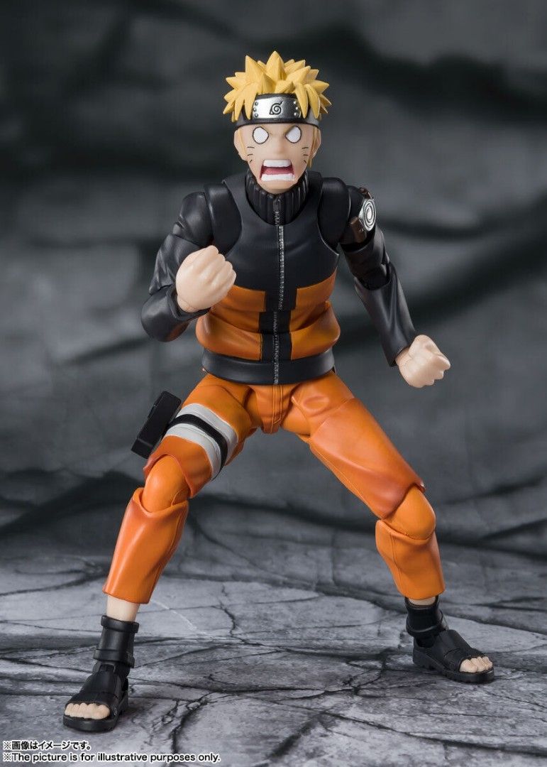 Naruto Shippuden Shf Uzumaki Rasengan Action Figure Toy 
