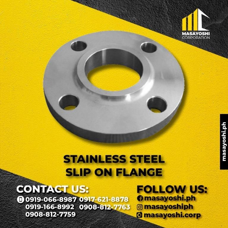 Stainless Steel Slip On Flange SS Slip On Flange Stainless Steel