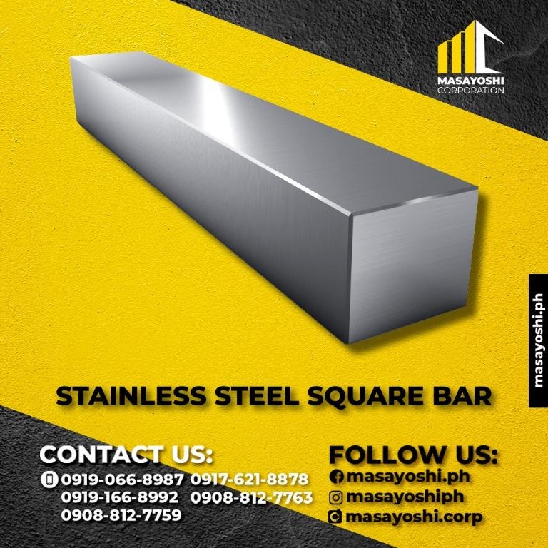 Stainless Steel Square Bar SS Square Bar Stainless Steel Square