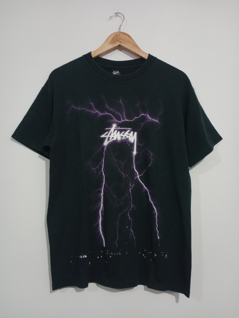 Stussy Lightning, Men's Fashion, Activewear on Carousell