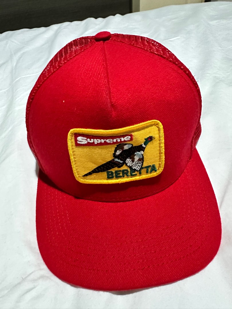 SUPREME FW11 HUNTER BERETTA MESH 5 PANEL TRUCKER CAP Men s