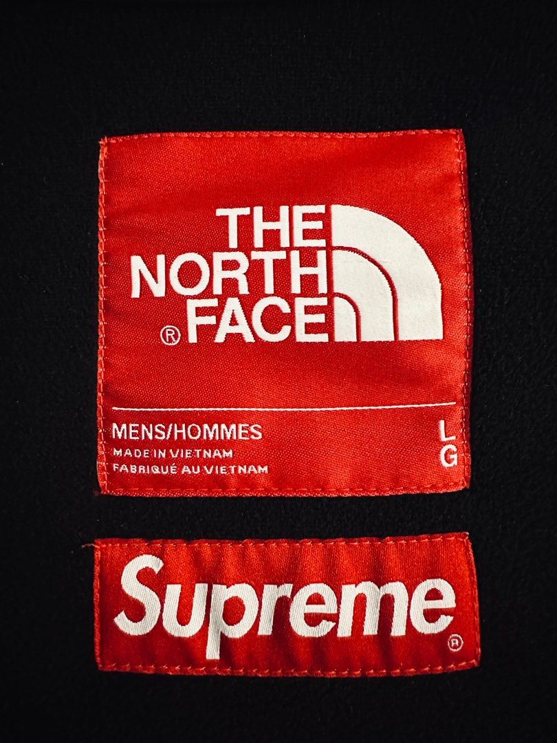 Supreme The North Face S Logo Fleece Jacket TNF Hoodie 衛衣外套有