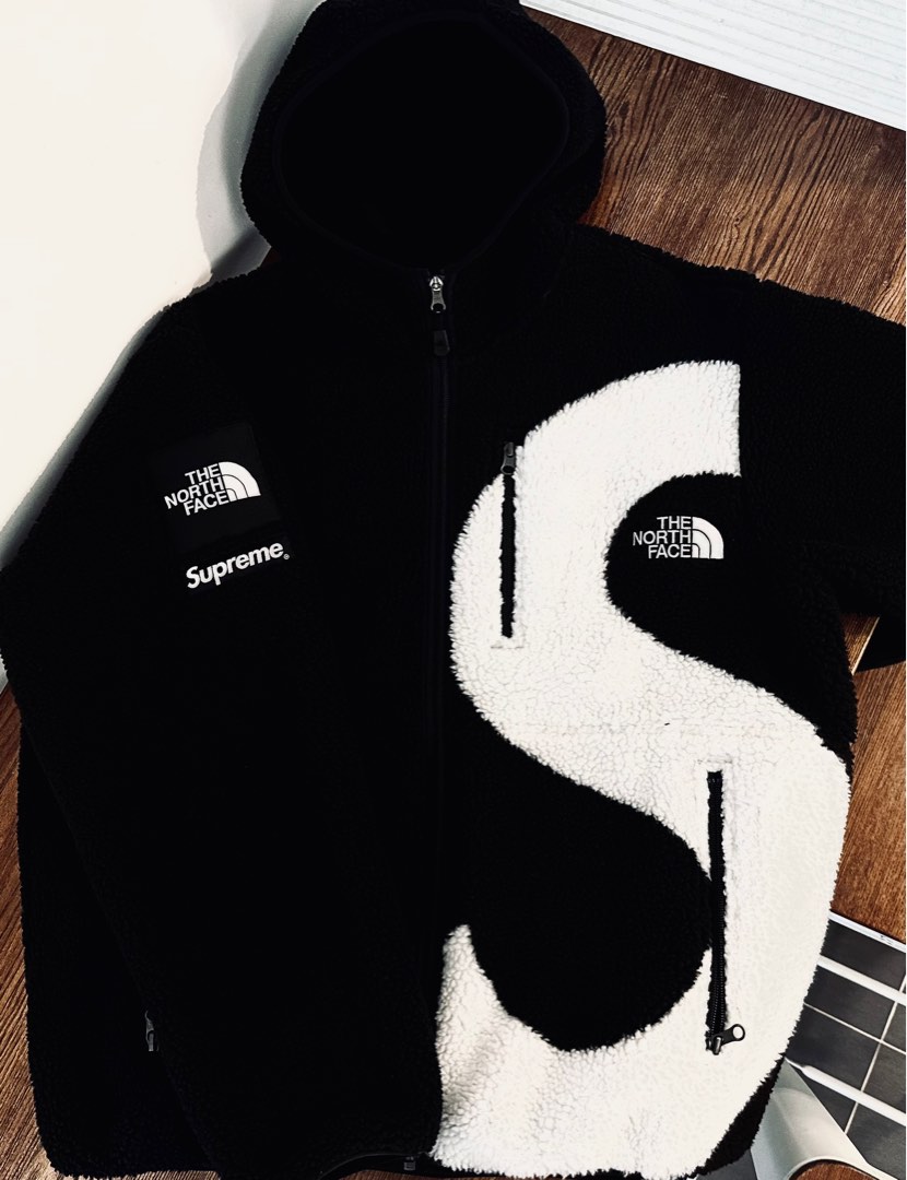 Supreme The North Face S Logo Fleece Jacket TNF Hoodie 衛衣