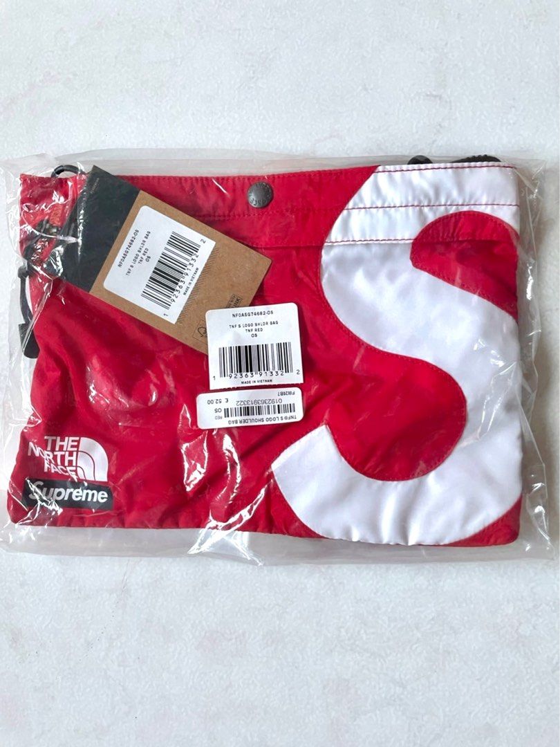Supreme s shop logo shoulder bag