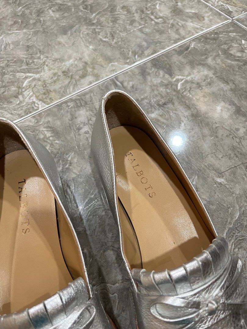 Talbots silver shoes online