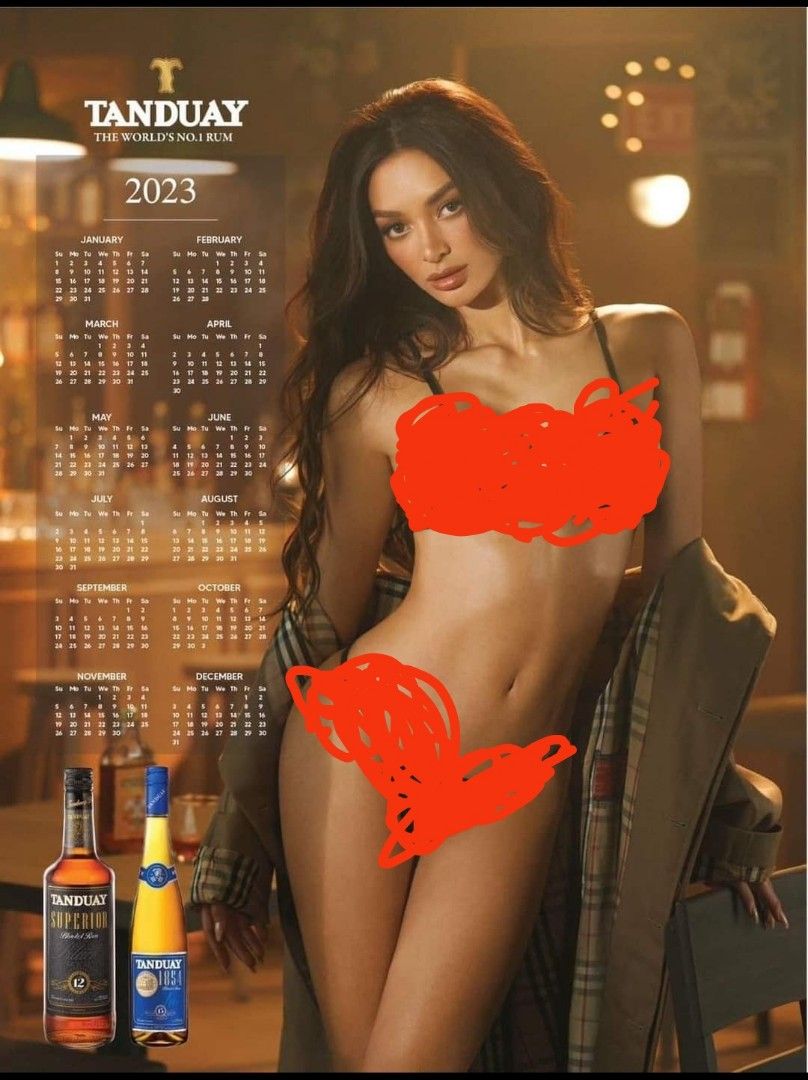 Tanduay 2023 Calendar, Hobbies & Toys, Memorabilia & Collectibles, Fan