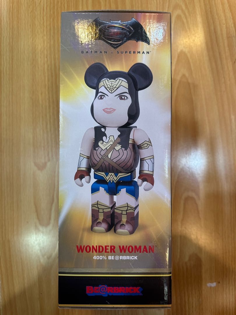 新品未開封17 BE@RBRICK 400% DC Wonder Womanワンダーウーマン