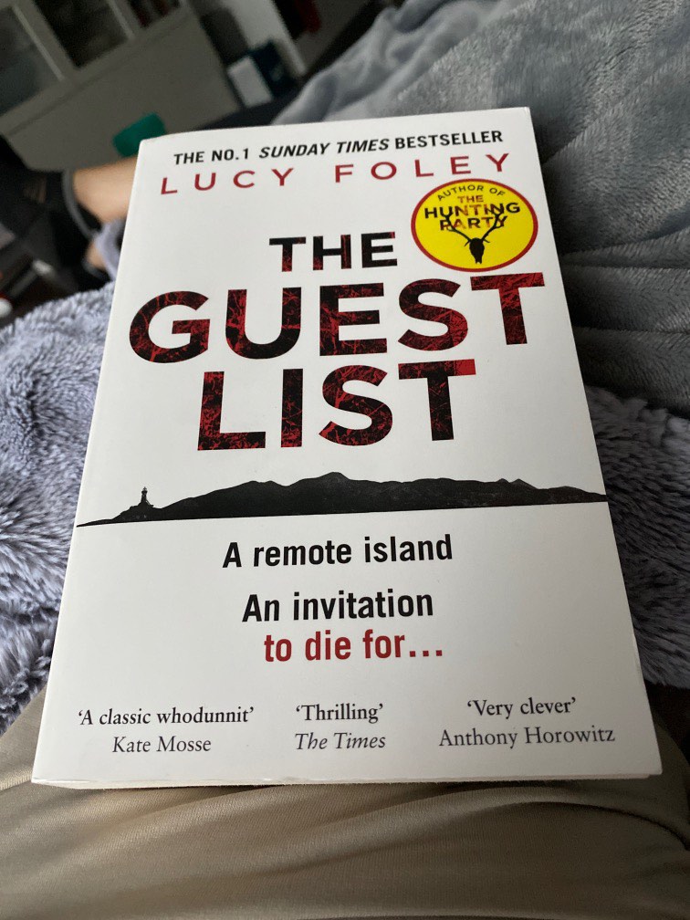The guest list by Lucy foley, Hobbies & Toys, Books & Magazines