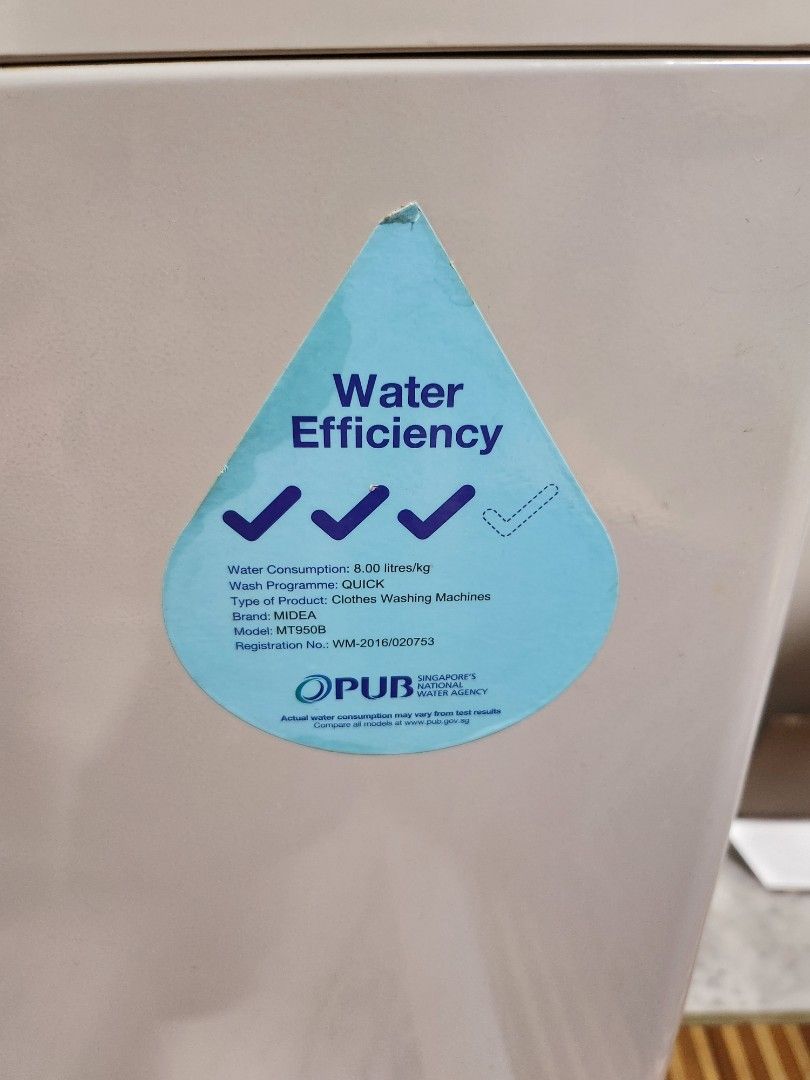 Tiktok Washing Machine by Midea, TV & Home Appliances, Washing Machines