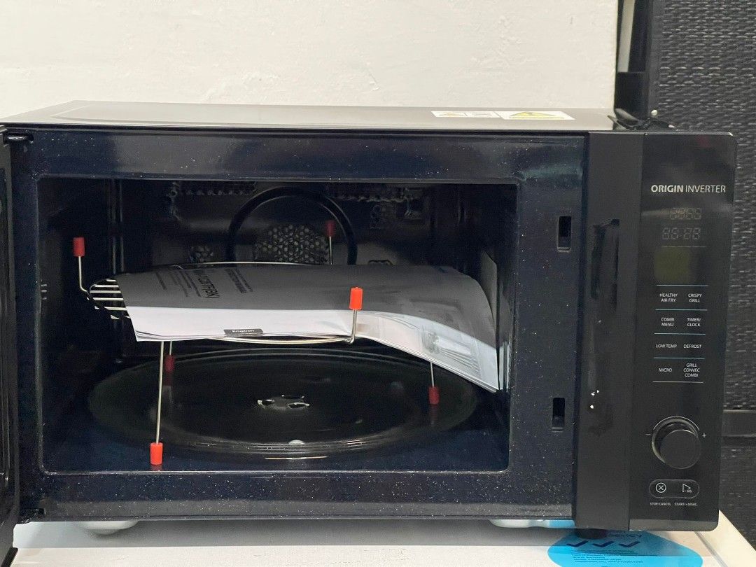 TOSHIBA MVTC26TF(BK) 26L MICROWAVE CONVECTION WITH INVERTER Display