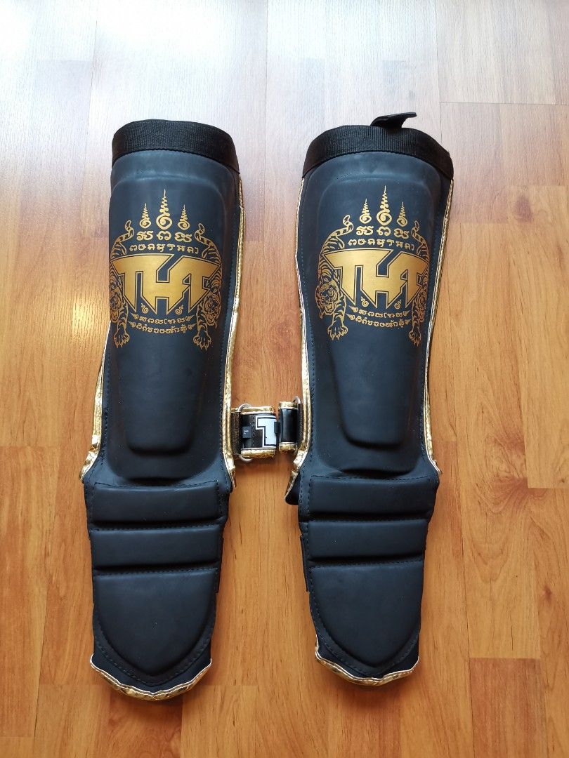 TUFF Muay Thai Shin guards (L), Sports Equipment, Other Sports