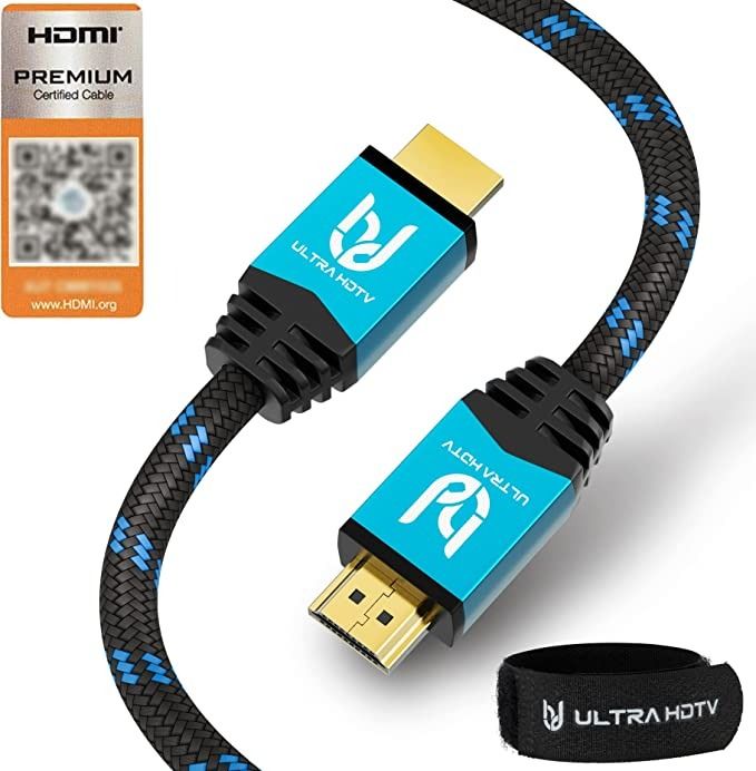 Câble hdmi 2.0 7,5m 4K 60Hz professionnel ultra HD 2160p 3D HDR