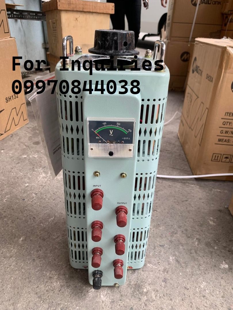 Variac Variable Transformer, Commercial & Industrial, Industrial ...