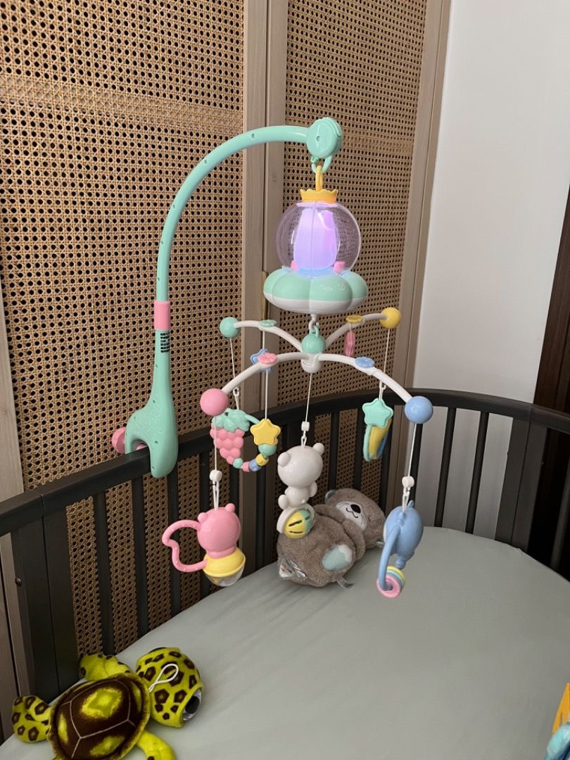 Very new baby crib/cot musical carousel, Babies & Kids, Infant Playtime