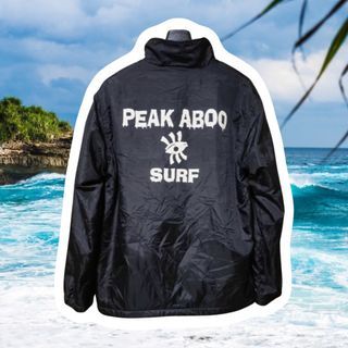 Vintage 90s PEEKABOO SURF STYLE coach jacket Medium Size: Men's US M