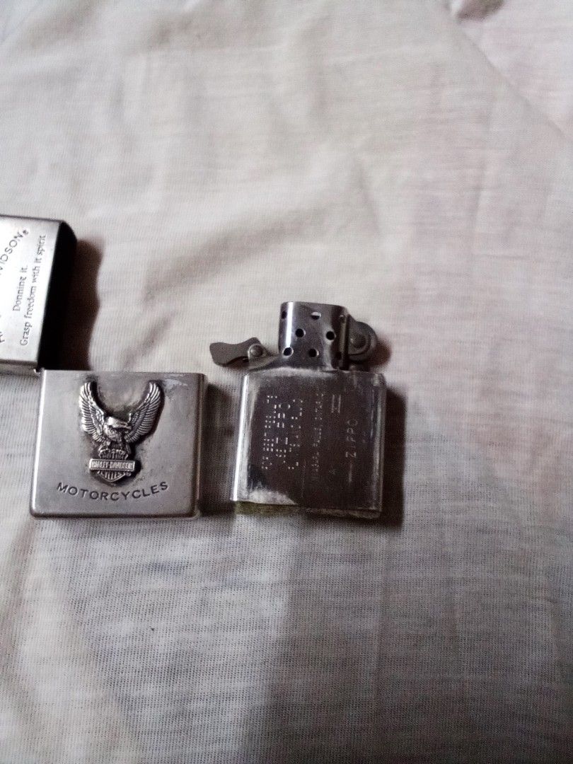 Vintage zippo harley Davidson lighter, Hobbies & Toys, Memorabilia