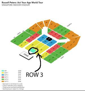 [VIP] Russell Peters 2 tickets