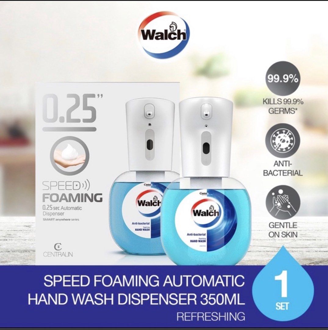 Walch Speed Foaming Hand Wash Automatic Dispenser, Beauty & Personal