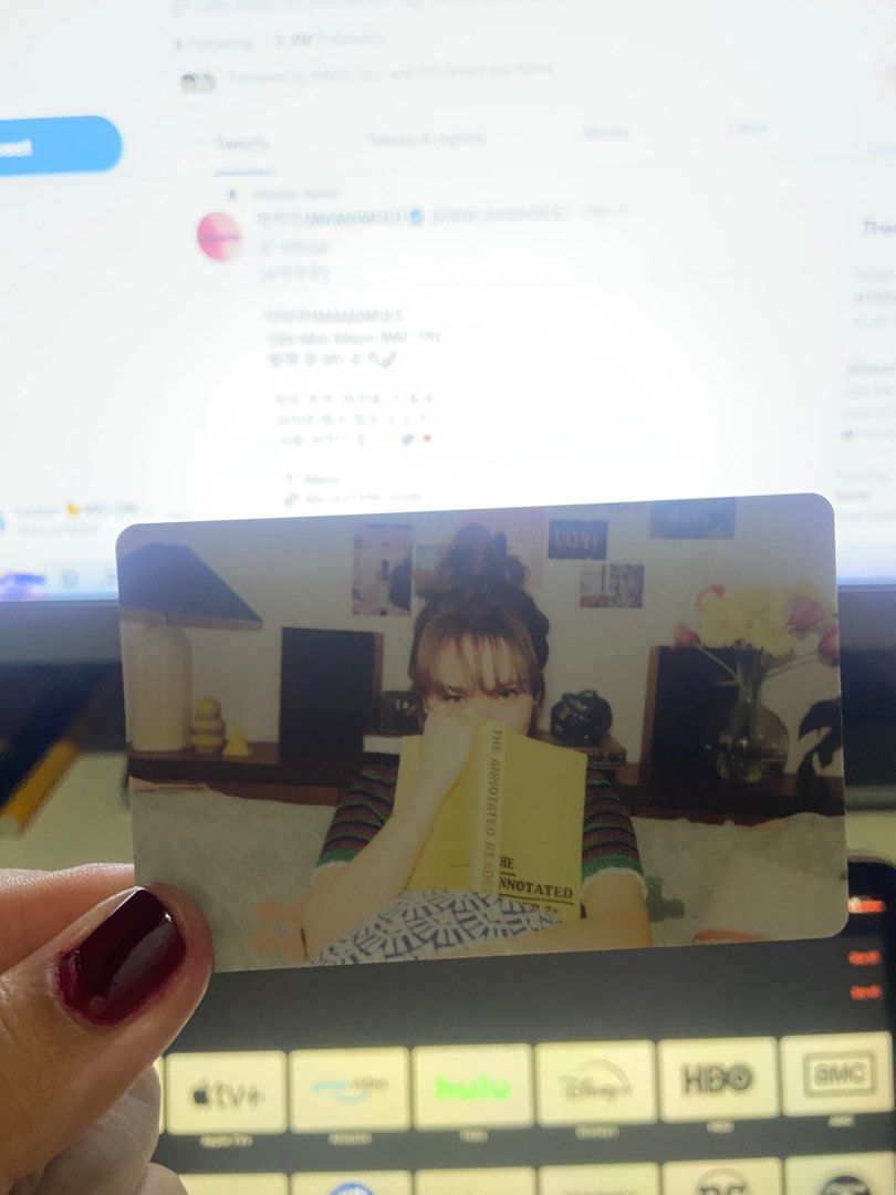 Wendy Like Water Photocard (Category: Raw Singles) located in Manila. Submitted by louiseconnected (Listing ID 1200371659, Image 2). Description: Wendy Like Water own pull photocard with sleeves and toploader Like water special card 250 Can give it for 500 if taking both!.