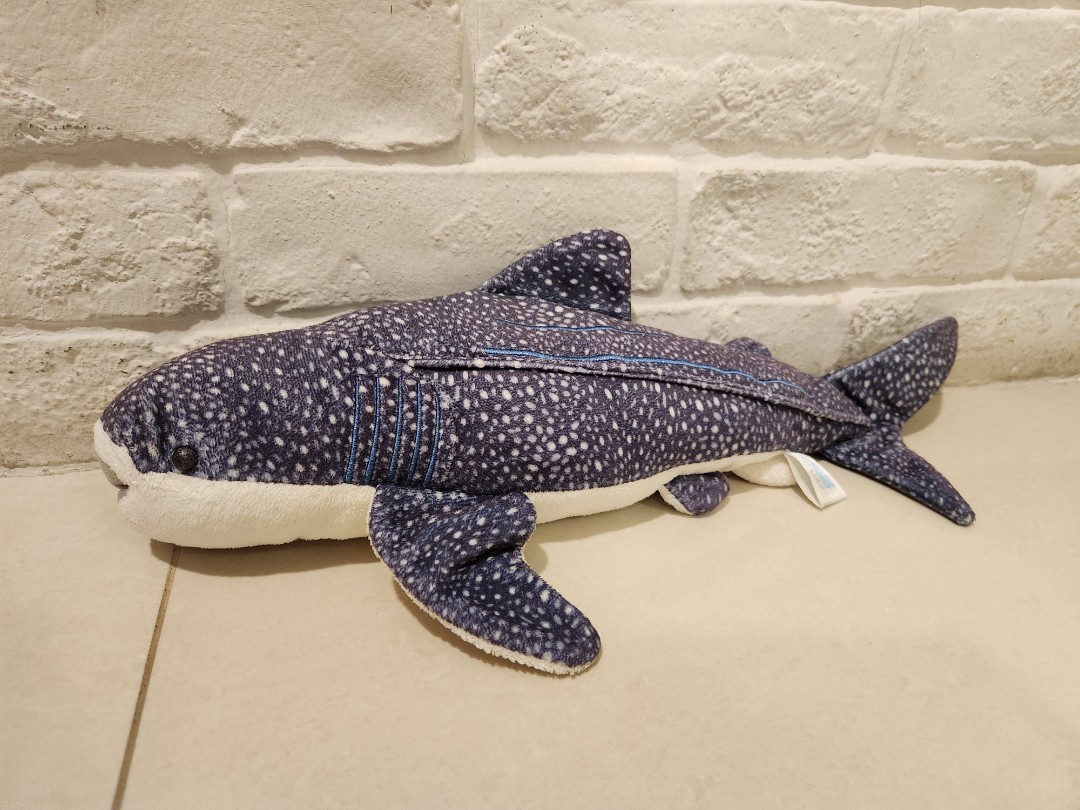 Whale Shark Plush Toy 35cm, Hobbies & Toys, Toys & Games on Carousell