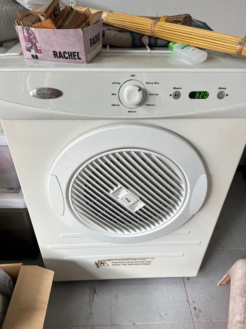 Whirlpool front load 6kg clothes dryer, TV & Home Appliances, Other