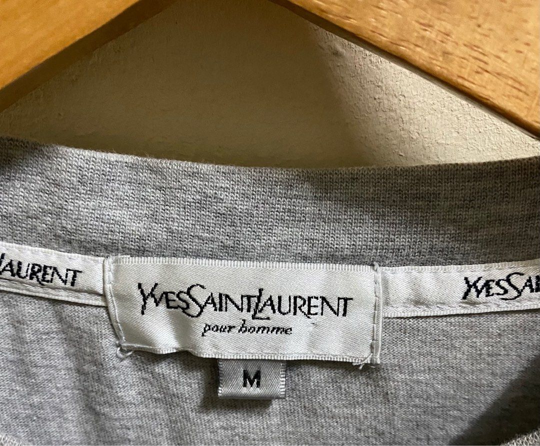 Saint laurent shop script tee