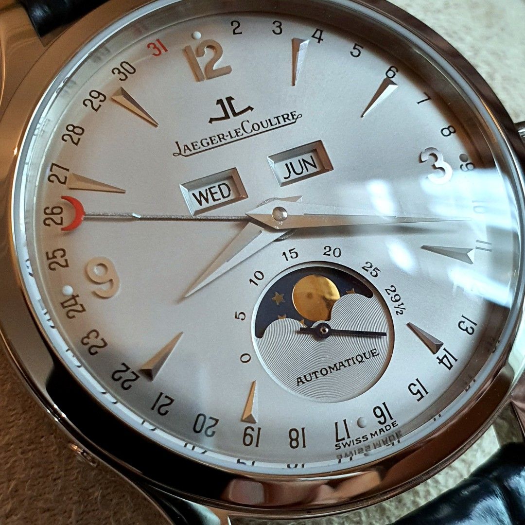 18K WG SERVICED Jaeger LeCoultre Master Moon Limited Edition JLC Calendar 37mm
