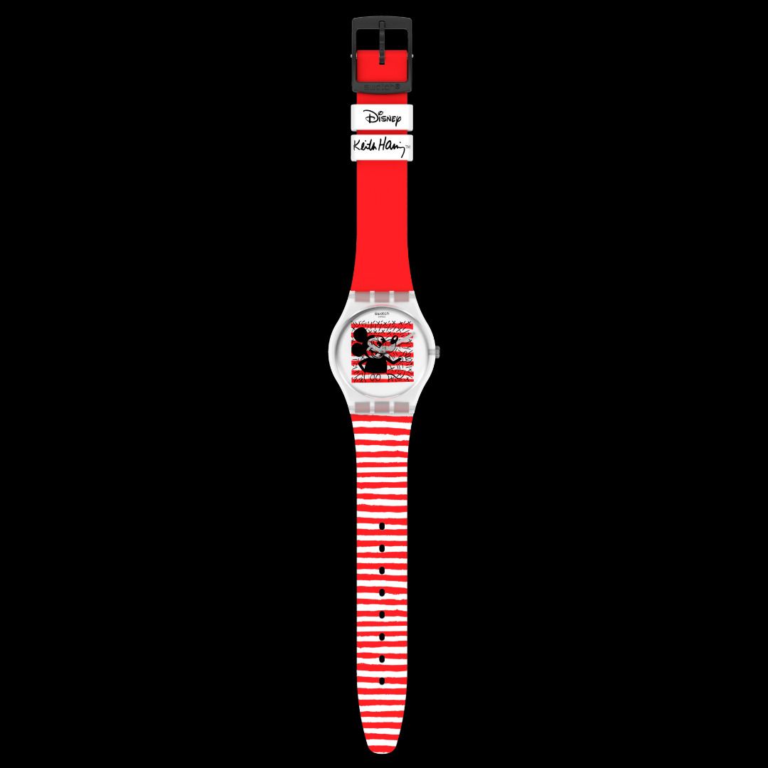 2021 SWATCH GZ352 KEITH HARING DISNEY MICKEY MOUSE BNIB MINT