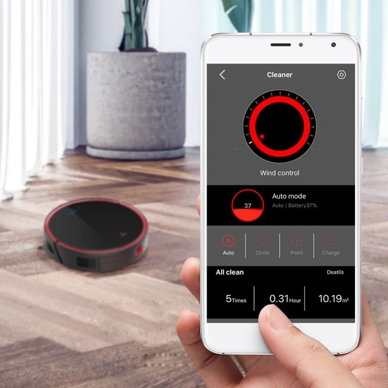 [3261] Lefant T700 Robot Vacuum Cleaner 1800Pa Strong Suction Super