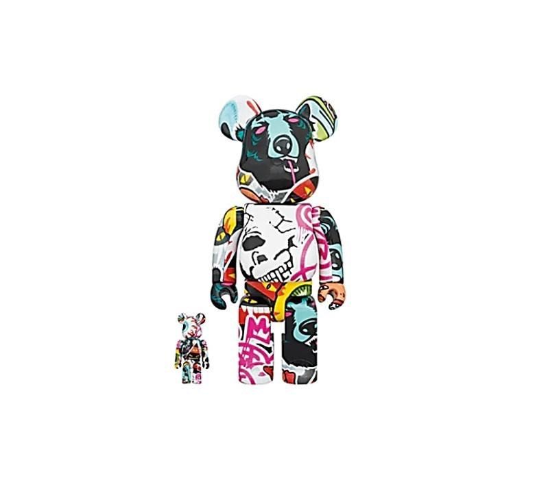 400% + 100% Mishka 2020 bearbrick