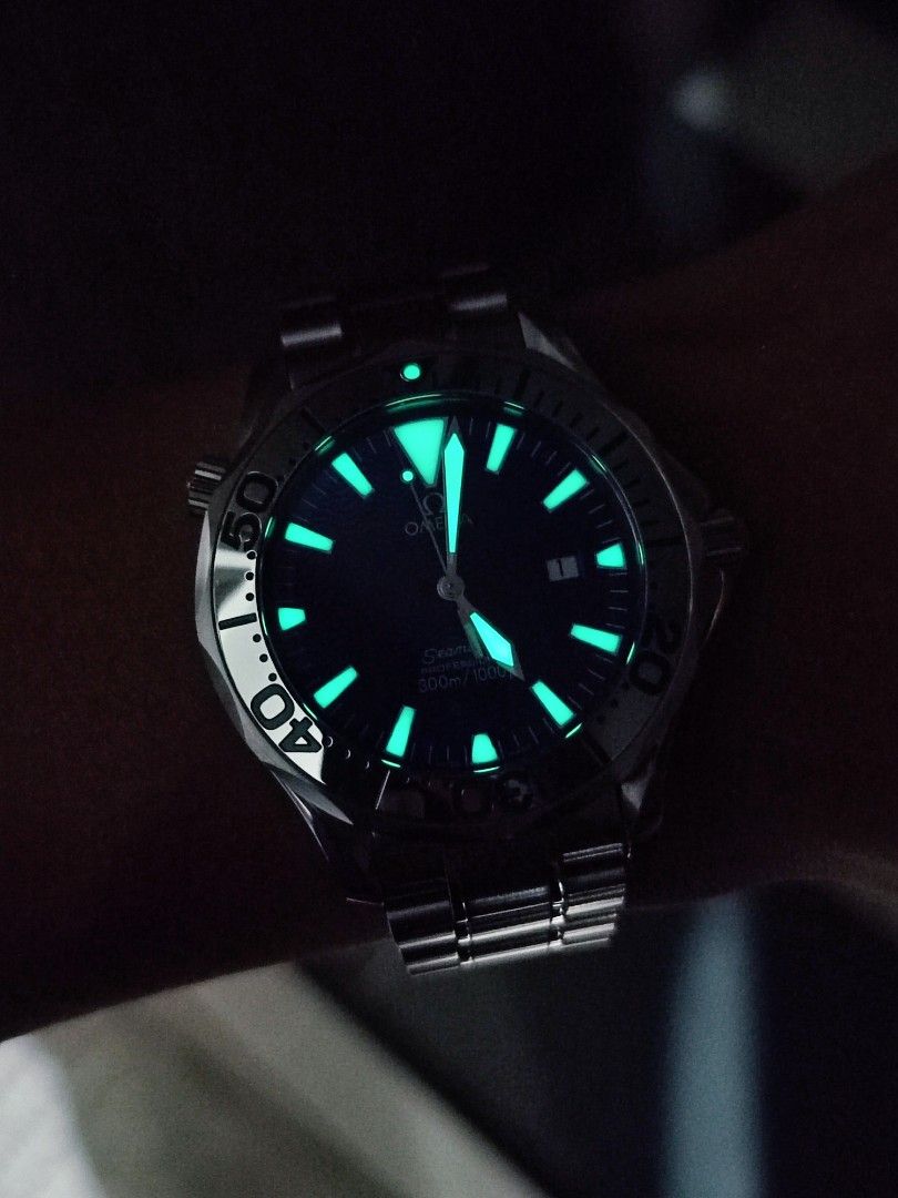 41mm Blue Dial Omega Seamaster professional 2265.80 Luxury