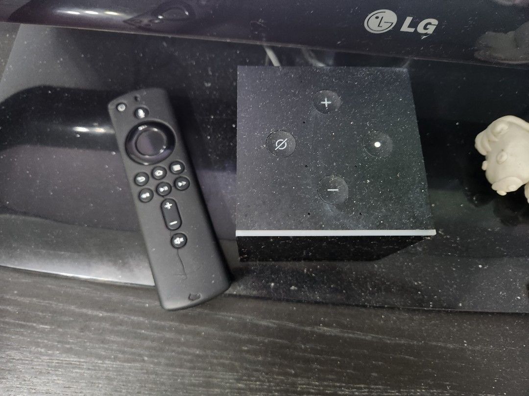 47" TV with Amazon Fire box., TV & Home Appliances, TV & Entertainment