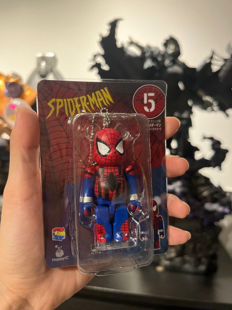 5 MEDICOM SPIDER MAN Ben Reilly AKA Scarlet Spider 100