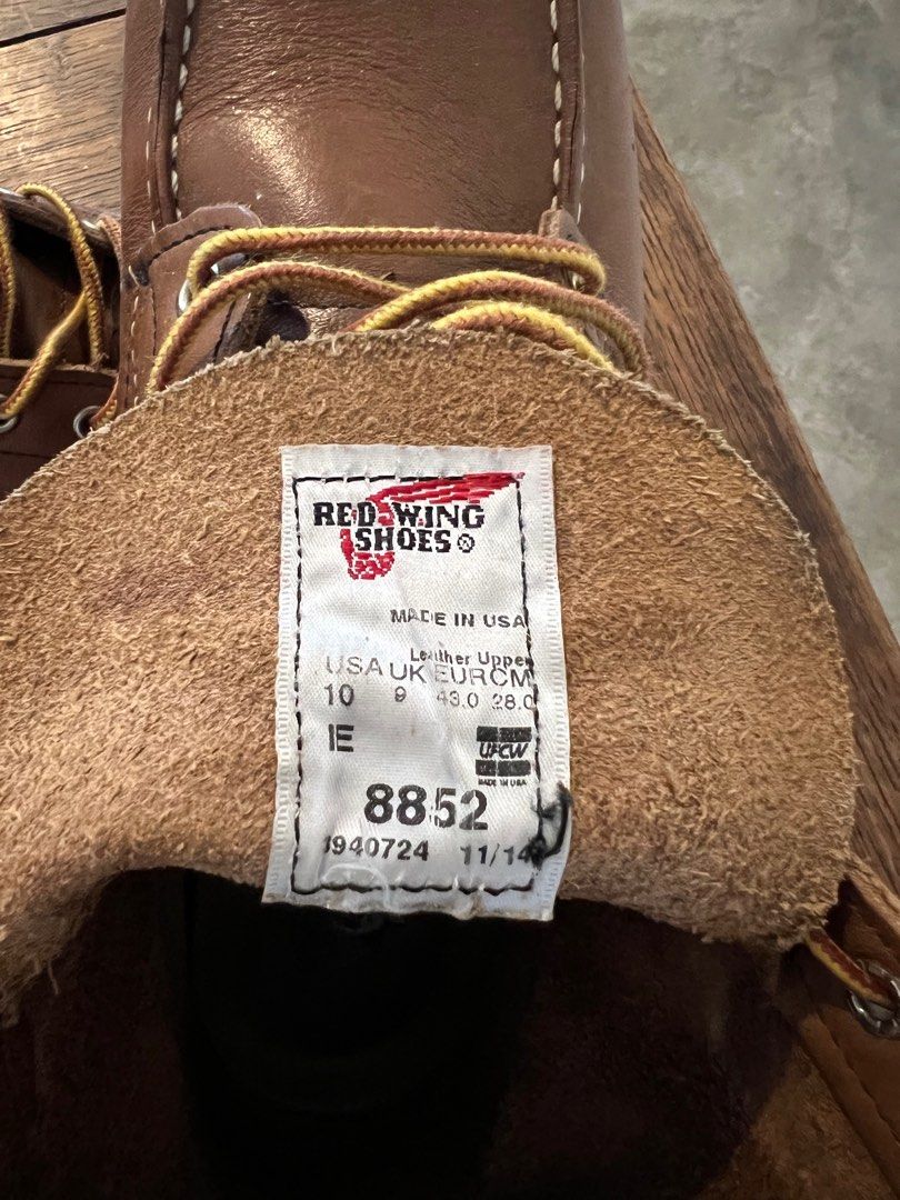 Red wing clearance boots size 9
